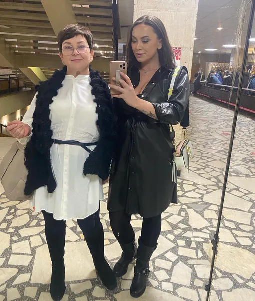 Наталья Фриске с мамой