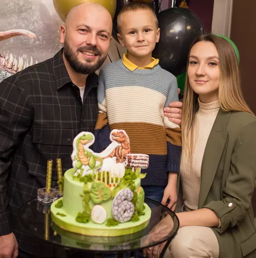 Ярослав Сумишевский с сыном и дочерью Ярослав Сумишевский с сыном и дочерью