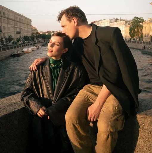 Полина и ее отец Евгений Цыганов