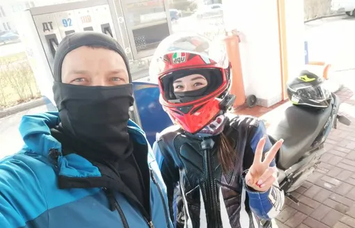 Сергей Новикевич и Лилиана 16 февраля открыли мотосезон-2026