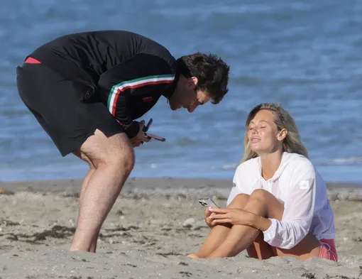 Джеймс Арджент и Николина Артурссон на отдыхе в Испании Джеймс Арджент и Николина Артурссон на отдыхе в Испании