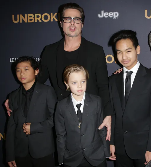 Питту не удается наладить отношения со старшими детьми