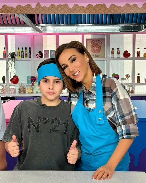 Соломон со знаменитой мамой Анфисой Чеховой