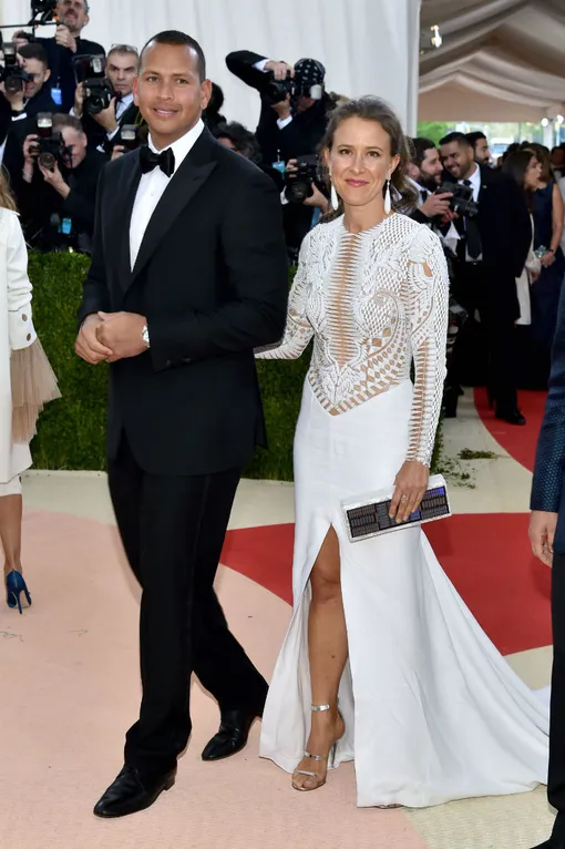 Алекс Родригес с Анной Воджицки