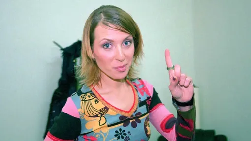 Яна Чурикова в период работы на MTV Яна Чурикова в период работы на MTV