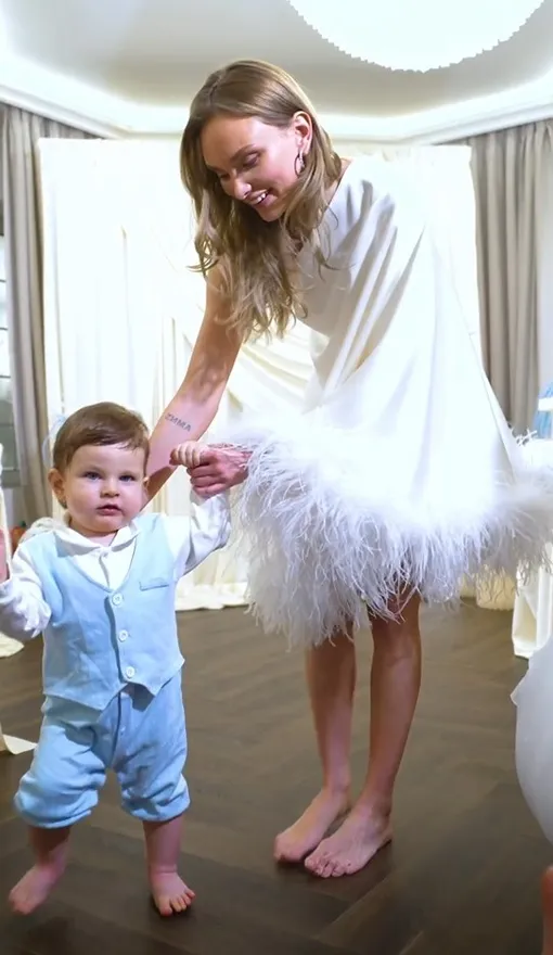 Валерия Омарова с сыном Валерия Омарова с сыном