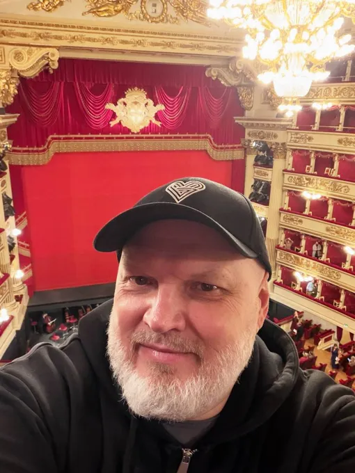 Вадим Журавлев в театре «Ла Скала» Вадим Журавлев в театре «Ла Скала»