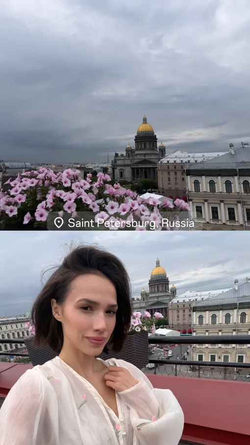 Алин Загитова устроила фотосессию в Санкт-Петербурге Алин Загитова устроила фотосессию в Санкт-Петербурге