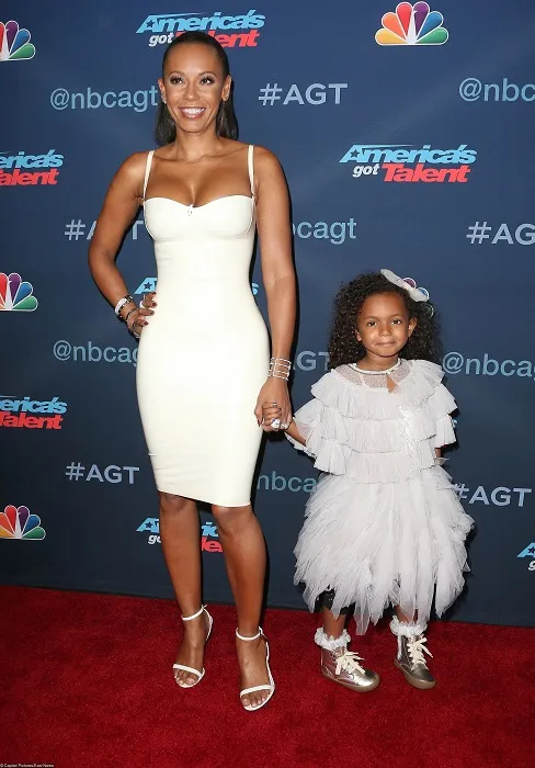 Мел Би с дочерью Энджел Мел Би с дочерью Энджел