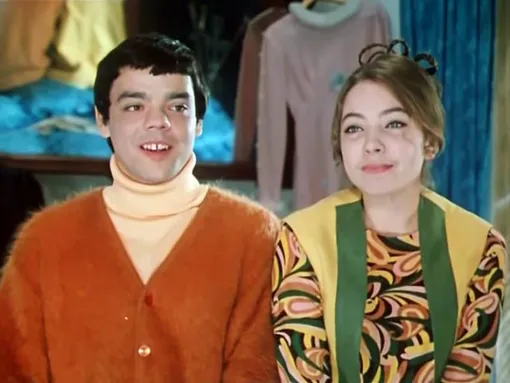 Константин Райкин и Елена Михеева в фильме-спектакле «Малыш и Карлсон, который живет на крыше»