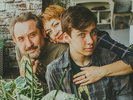 Сергей Усольцев, Ирина и Даниил Сергей Усольцев, Ирина и Даниил