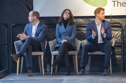 Принц Уильям, Кейт Миддлтон, принц Гарри