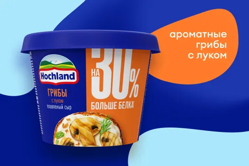 Сыр Hochland «Грибы с луком» Сыр Hochland «Грибы с луком»
