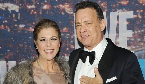 Том Хэнкс с женой до заражения коронавирусом