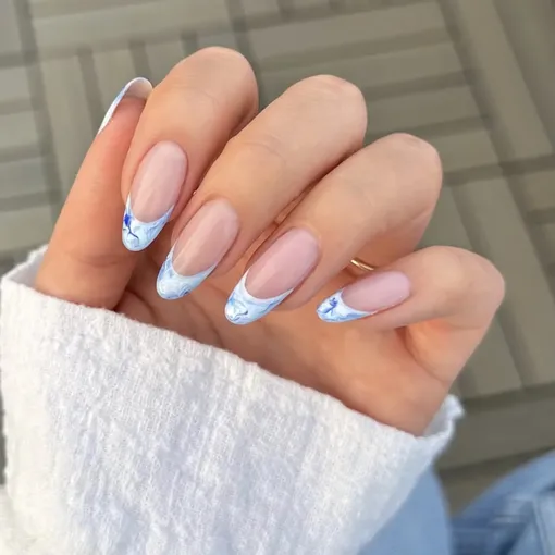 Оседлай мраморную войну с этим модным френчем в трендовом оттенке