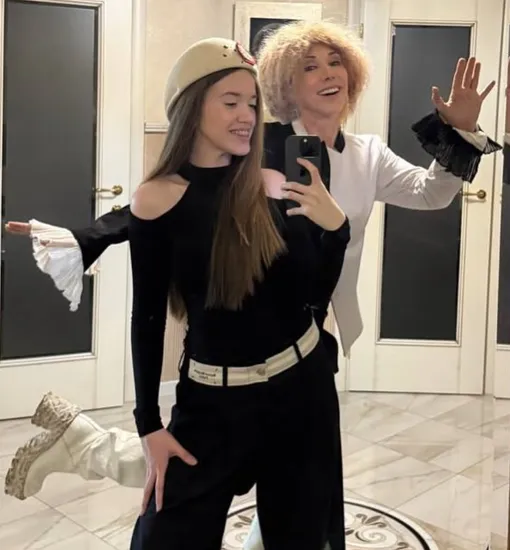 Елена Воробей с дочерью Елена Воробей с дочерью