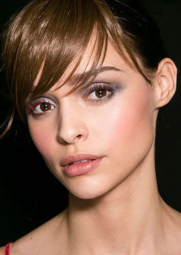 Цветные ресницы фото