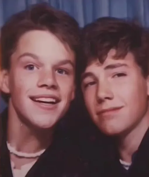 Мэтт Дэймон и Бен Аффлек в юности Мэтт Дэймон и Бен Аффлек в юности