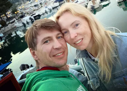 Алексей Ягудин с женой Алексей Ягудин с женой