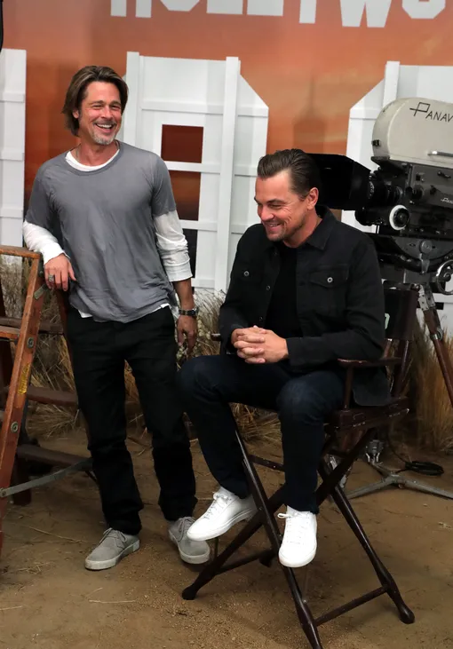 Брэд Питт и Леонардо Ди Каприо