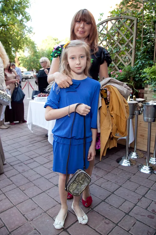 Алена Апина и дочь Ксения / Старфейс