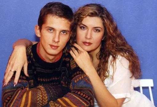 Ян Никольский и его мама Вера Сотникова