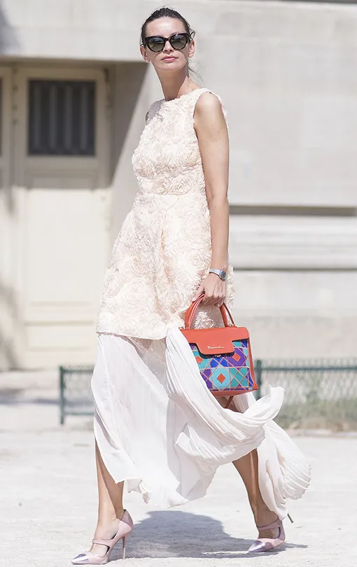 белый цвет в одежде лето 2016