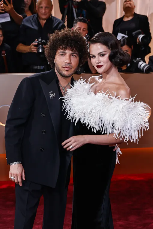 Бенни Бланко и Селена Гомес на красной дорожке