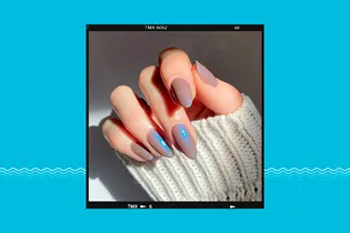 Кожа дельфина: 7 самых стильных дизайнов серого маникюра с нереальным блеском