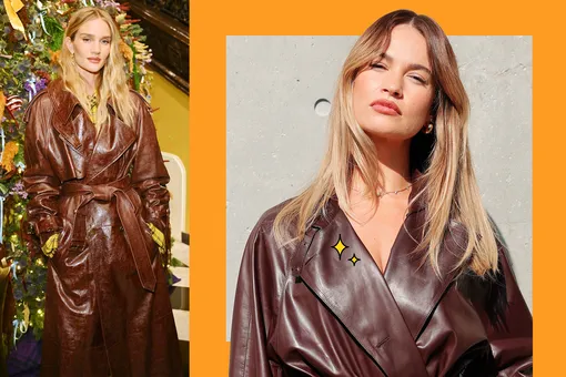Готовимся к весне: где купить стильное кожаное пальто как у звезды Готовимся к весне: где купить стильное кожаное пальто как у звезды