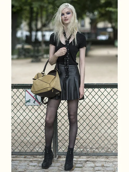 кожаная юбка образы кожаная юбка образы