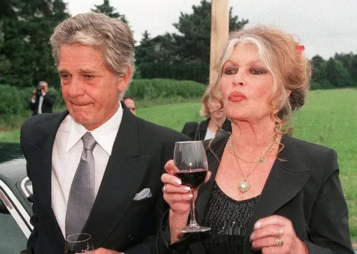 Супруги Бернар д’Ормаль и Брижит Бардо