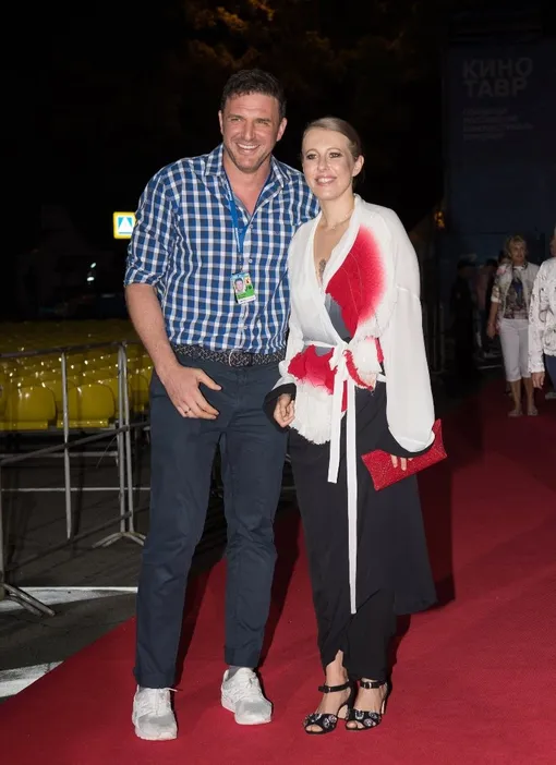Максим Виторган и Ксения Собчак на показе фильма «Заложники» в рамках кинофестиваля «Кинотавр 2017»