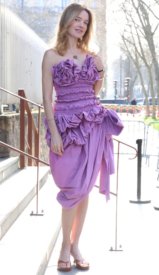 Наталья Водянова на показе Chloe