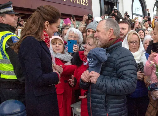 Кейт Миддлтон встретилась со своими учителями Дэнис и Кевином Элфорд