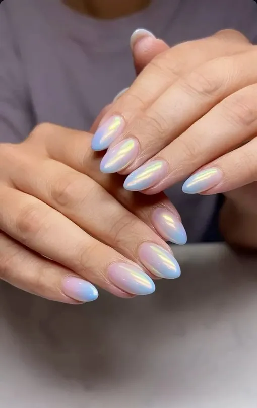 маникюр бэби хром маникюр бэби хром