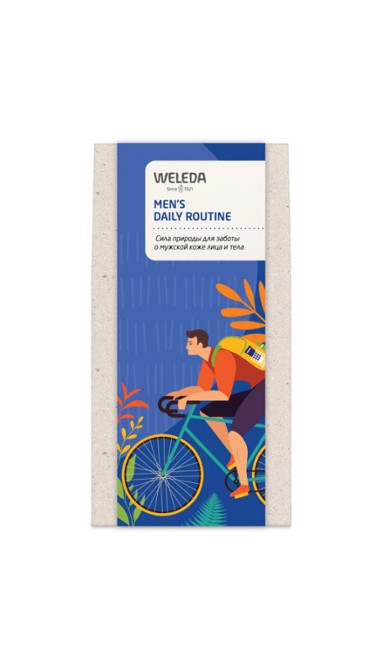 Набор для ежедневного ухода Men's Daily Routine, Weleda, 1650 руб.