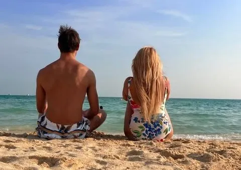 Сергей Марин и Ирина Пегова на отдыхе Сергей Марин и Ирина Пегова на отдыхе