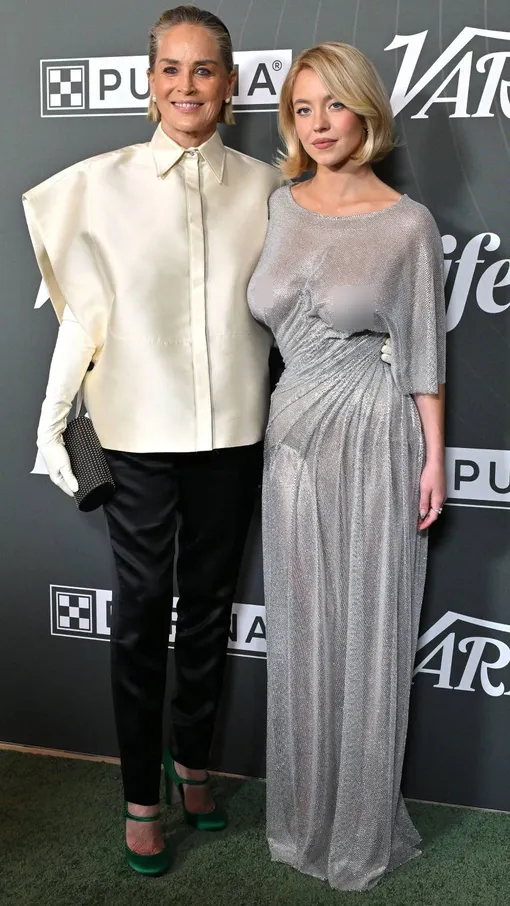 Шэрон Стоун и Сидни Суини