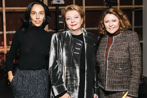 Марина Жигалова, Ева Польна и другие гости выставки Zverev Art Prize Марина Жигалова, Ева Польна и другие гости выставки Zverev Art Prize
