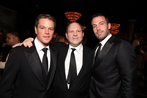 Мэтт Деймон, Харви Вайнштейн, Бен Аффлек