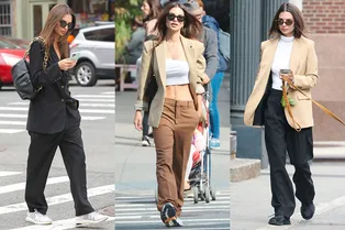 Мастер-класс Эмили Ратаковски: эти брючные костюмы покажут твое чувство стиля Мастер-класс Эмили Ратаковски: эти брючные костюмы покажут твое чувство стиля