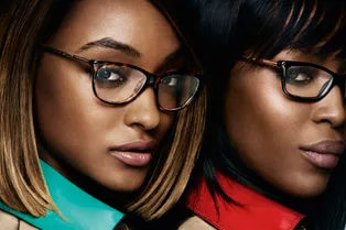 Наоми Кэмпбелл и Джордан Данн появились в рекламе оптики Burberry Наоми Кэмпбелл и Джордан Данн появились в рекламе оптики Burberry