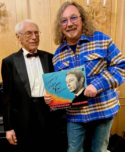 Композиторы Александр Зацепин и Игорь Николаев