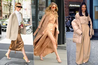 Цвет роскоши: 5 идей для бежевого total look Цвет роскоши: 5 идей для бежевого total look