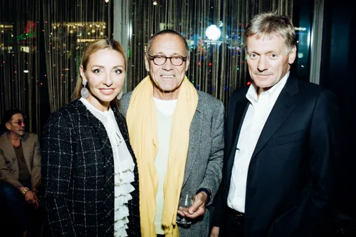 Татьяна Навка, Андрей Кончаловский, Дмитрий Песков