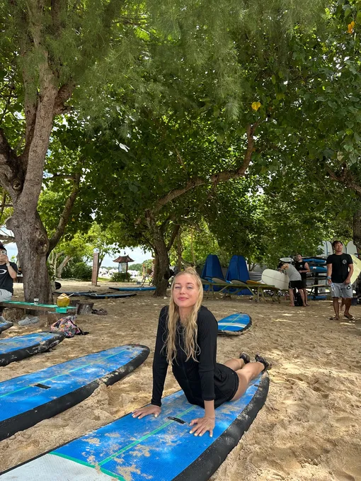 Кристина Асмус на Бали