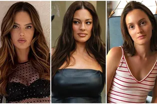 Алессандра Амбросио в прозрачном наряде, Эшли Грэм в мини и Лейтон Мистер в платье с глубоким декольте в Милане Алессандра Амбросио в прозрачном наряде, Эшли Грэм в мини и Лейтон Мистер в платье с глубоким декольте в Милане