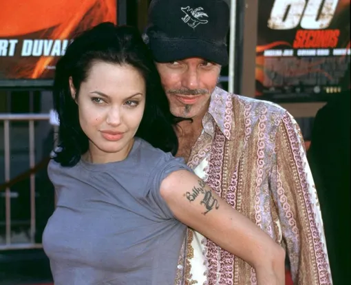 Анджелина Джоли вместе с мужем во времена своей «дикой» юности