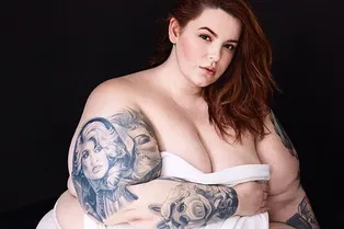 Самая крупная в мире plus-size модель Тесс Холлидей родила сына Самая крупная в мире plus-size модель Тесс Холлидей родила сына